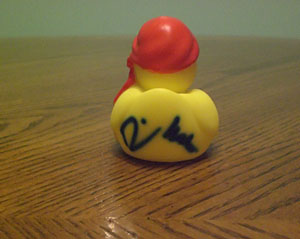David Hewlett Auction Duck